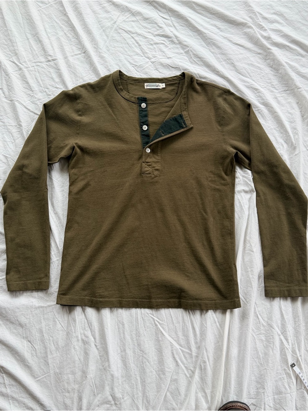 Freenote Cloth - 13oz Henley - Small